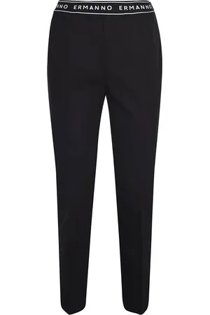 ERMANNO SCERVINO Dame, Bukser, Svart, S