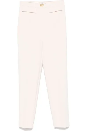 Elisabetta Franchi Dame, Bukser, Hvit, M