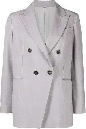 Brunello Cucinelli Dame, Jakker, Grå, M