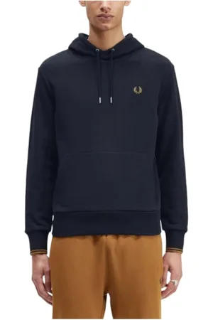 Fred Perry Herre, Gensere & Hettegensere, Blå, M