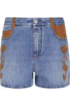 ERMANNO SCERVINO Dame, Shorts, Blå, S
