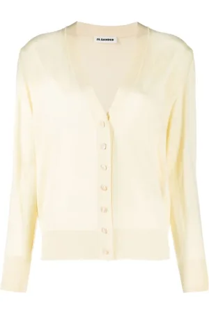 Jil Sander Dame, Strikkevarer, Gul, S