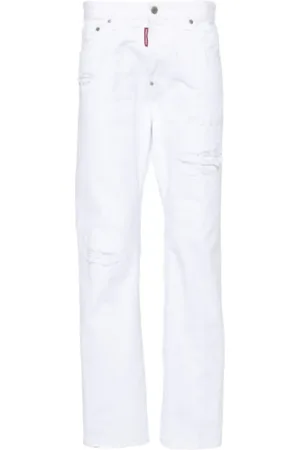 Dsquared2 Herre, Bukser, Hvit, L