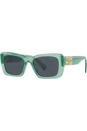 Miu Miu Dame, Accessories, Grønn, 53 MM