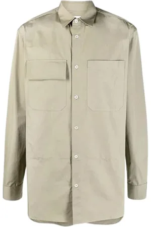 Jil Sander Herre, Skjorter, Grønn, S