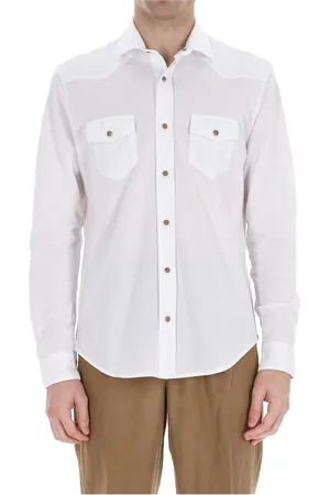 ELEVENTY Herre, Skjorter, Hvit, 2XL
