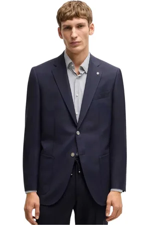 HUGO BOSS Herre, Jakker, Blå, 3XL