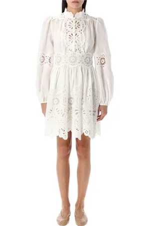 ZIMMERMANN Dame, Kjoler, Hvit, XS