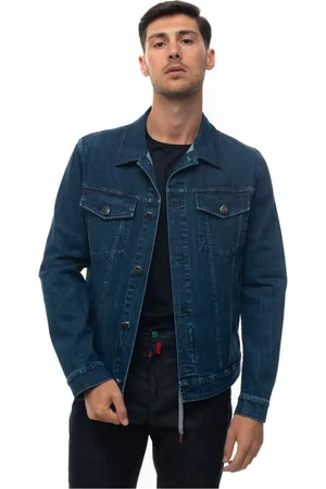 Kiton Herre, Jakker, Blå, L