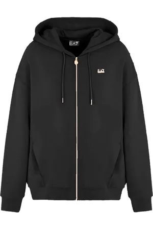 EA7 Dame, Gensere & Hettegensere, Svart, XL