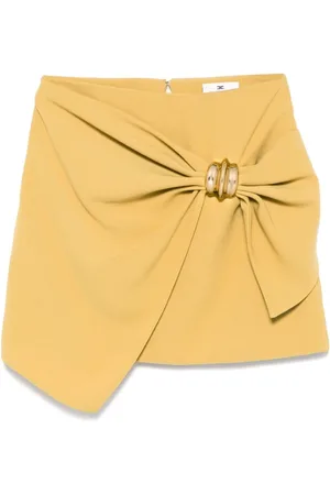 Elisabetta Franchi Dame, Skjørt, Gul, M