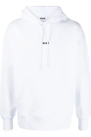 Msgm Herre, Gensere & Hettegensere, Hvit, S