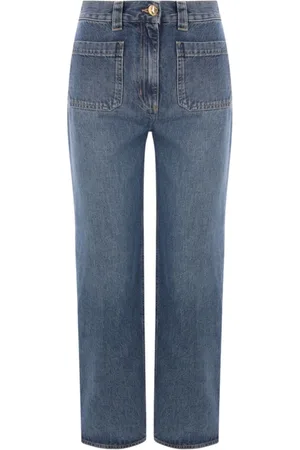 Elisabetta Franchi Dame, Jeans, Blå, W26