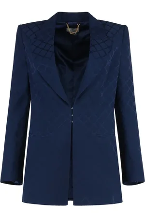Elisabetta Franchi Dame, Jakker, Blå, S