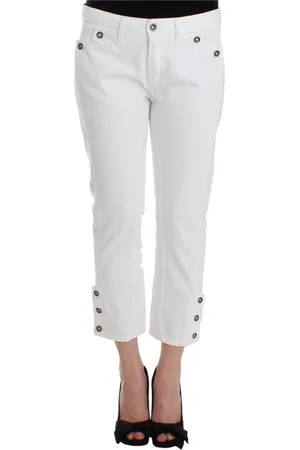 ERMANNO SCERVINO Dame, Bukser, Hvit, S