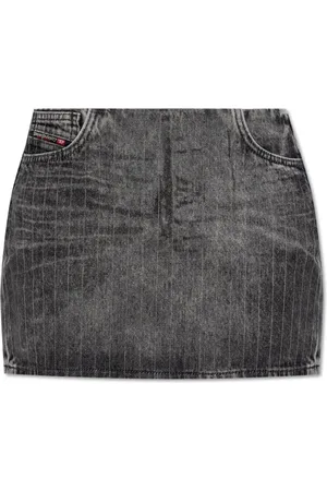 Diesel Dame, Skjørt, Grå, W27