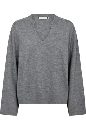 Co`Couture Dame, Strikkevarer, Grå, S
