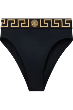 VERSACE Dame, Svømmetøy, Svart, L