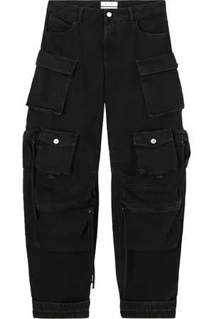 The Attico Dame, Jeans, Svart, W28