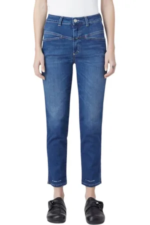 Closed Dame, Jeans, Blå, XS