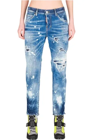 Dsquared2 Dame, Jeans, Blå, 2XS