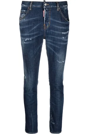 Dsquared2 Dame, Jeans, Blå, 3XS