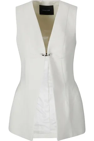 MUGLER Dame, Jakker, Hvit, S