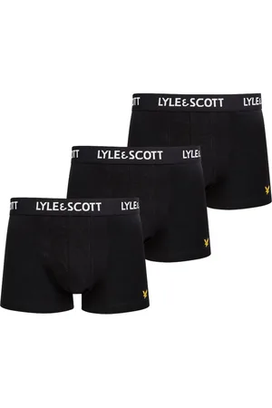 Lyle & Scott Herre, Undertøy, Svart, L