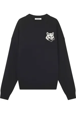 Maison Kitsuné Herre, Gensere & Hettegensere, Svart, XL