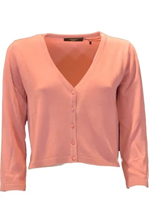 Max Mara Dame, Strikkevarer, Rosa, L