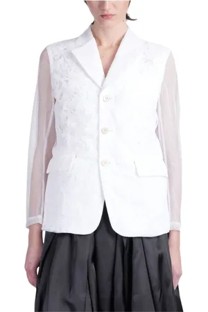 Comme des Garçons Dame, Jakker, Hvit, M