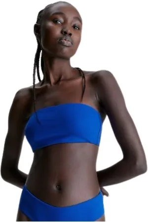 Calvin Klein Dame, Svømmetøy, Blå, S