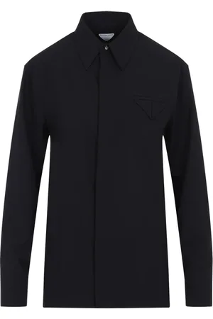 Bottega Veneta Dame, Bluser & Skjorter, Blå, 3XS