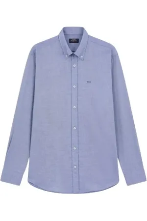 Paul & Shark Herre, Skjorter, Blå, 2XL