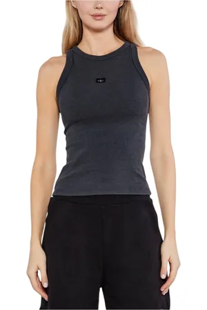 Calvin Klein Dame, Topper, Grå, S