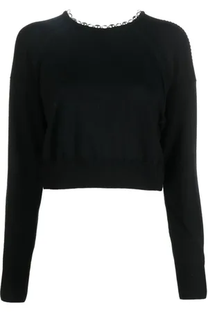 Paco rabanne Dame, Strikkevarer, Svart, L