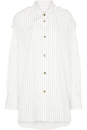 Khaite Dame, Bluser & Skjorter, Hvit, S