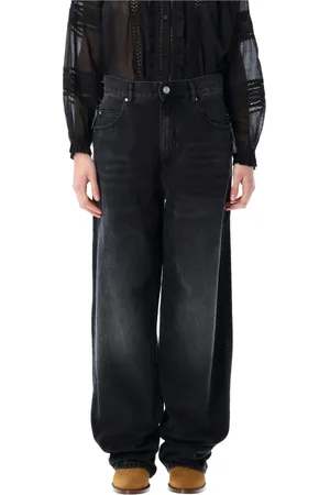 Isabel Marant Dame, Jeans, Svart, 2XS