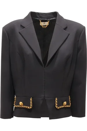 Elisabetta Franchi Dame, Jakker, Svart, M