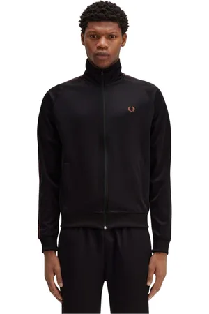 Fred Perry Herre, Gensere & Hettegensere, Svart, XL
