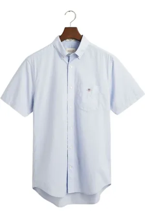 GANT Herre, Skjorter, Blå, M