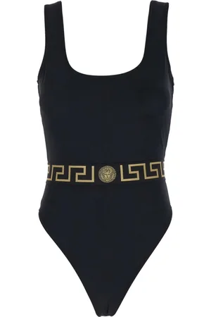 VERSACE Dame, Svømmetøy, Svart, M
