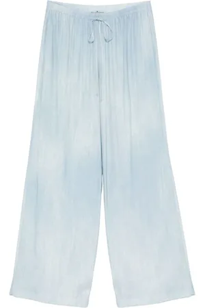 ERMANNO SCERVINO Dame, Bukser, Blå, M