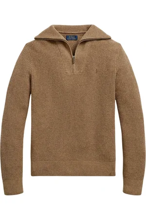 Ralph Lauren Herre, Strikkevarer, Brun, XL
