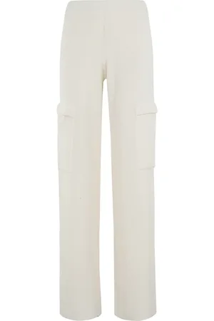 ERMANNO SCERVINO Dame, Bukser, Hvit, M