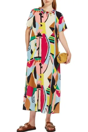 Max Mara Dame, Kjoler, Flerfarget, S