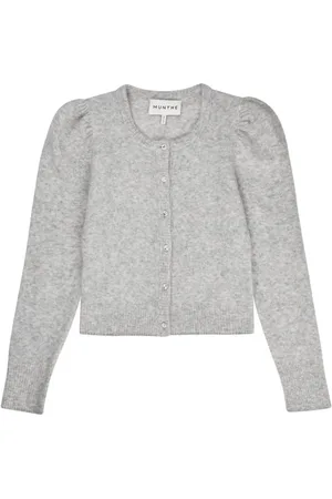 Munthe Dame, Strikkevarer, Grå, XL