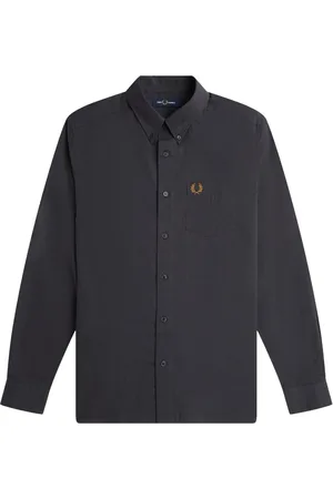 Fred Perry Herre, Skjorter, Grå, M