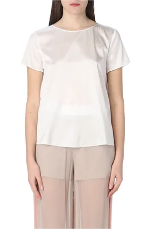 Giorgio Armani Dame, Bluser & Skjorter, Hvit, M
