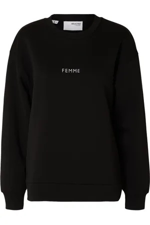 SELECTED Dame, Gensere & Hettegensere, Svart, M